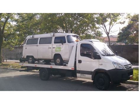 Transporte de Automovel na Estação da Luz